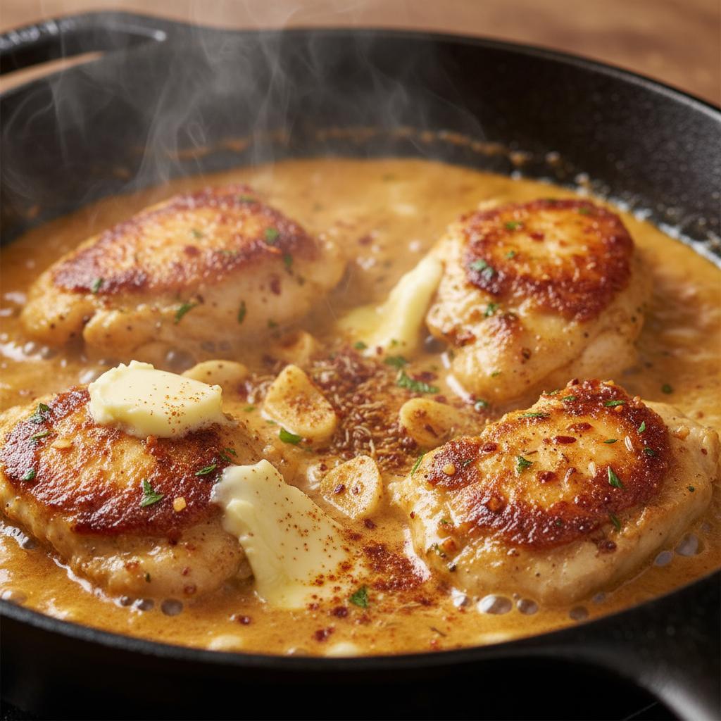 Preparation process of Texas Roadhouse Butter Chicken Skillet