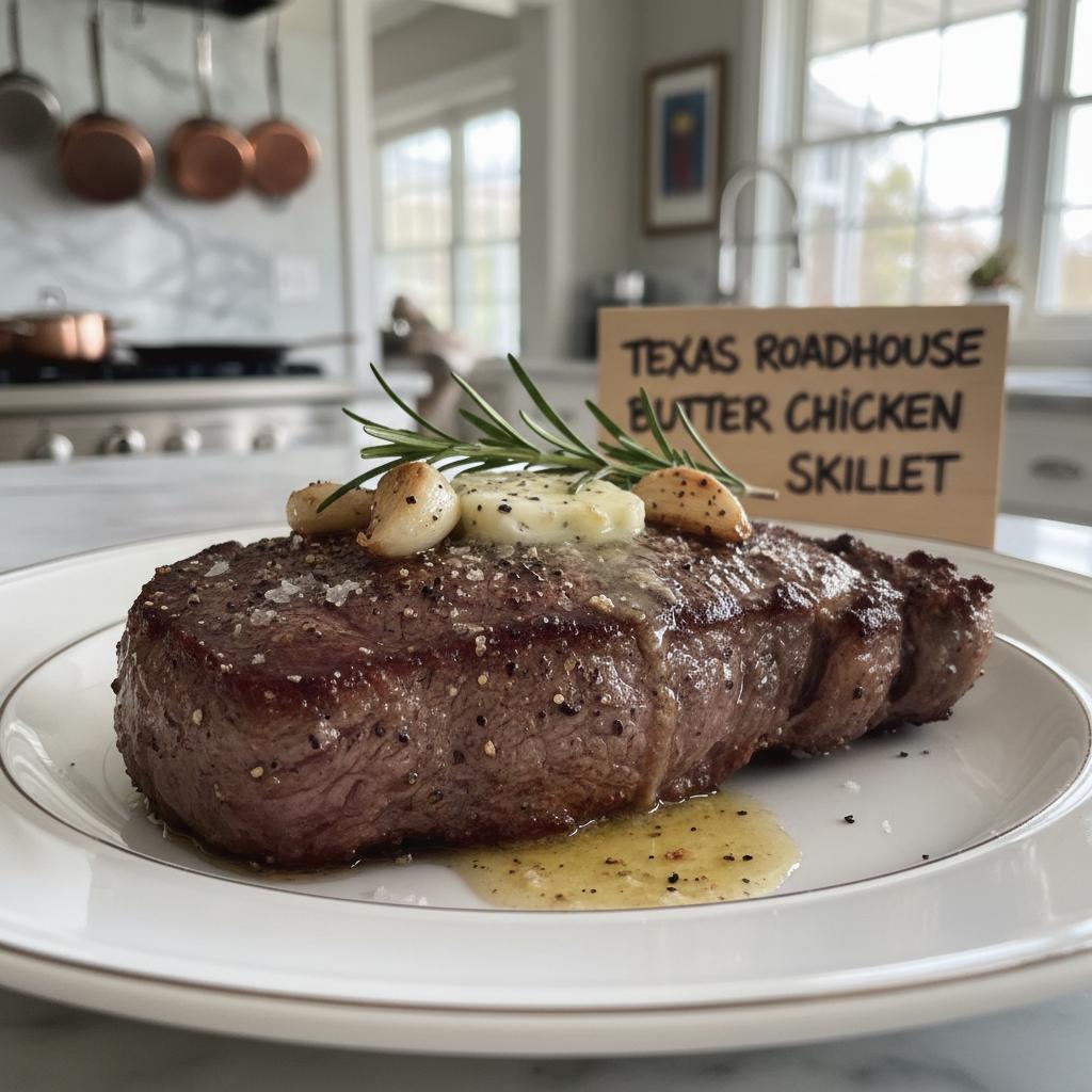 Texas Roadhouse Butter Chicken Skillet