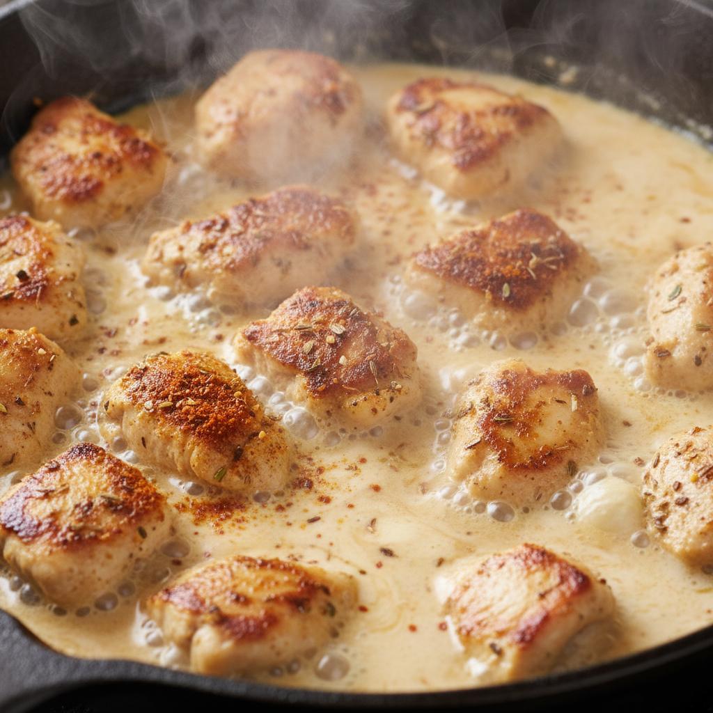 Close-up preparation process