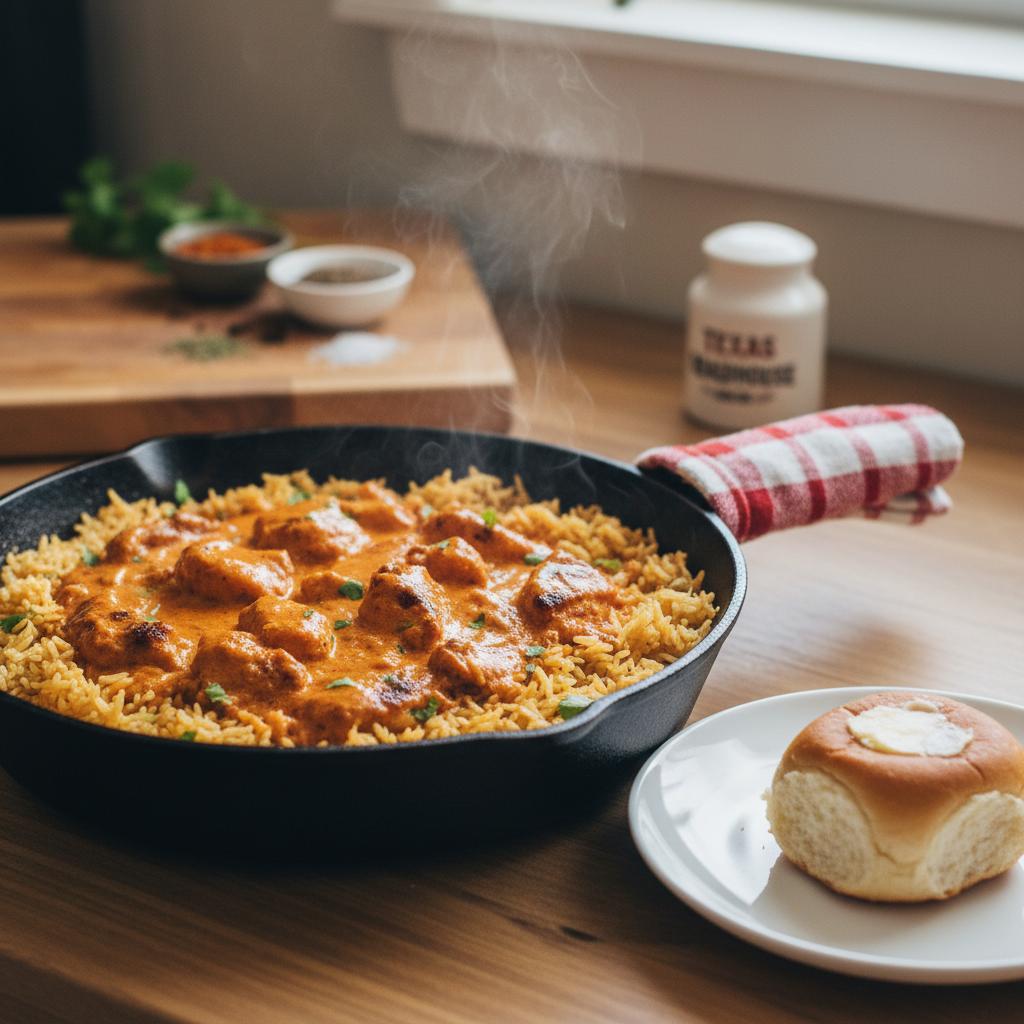 Texas Roadhouse Butter Chicken Skillet featured image