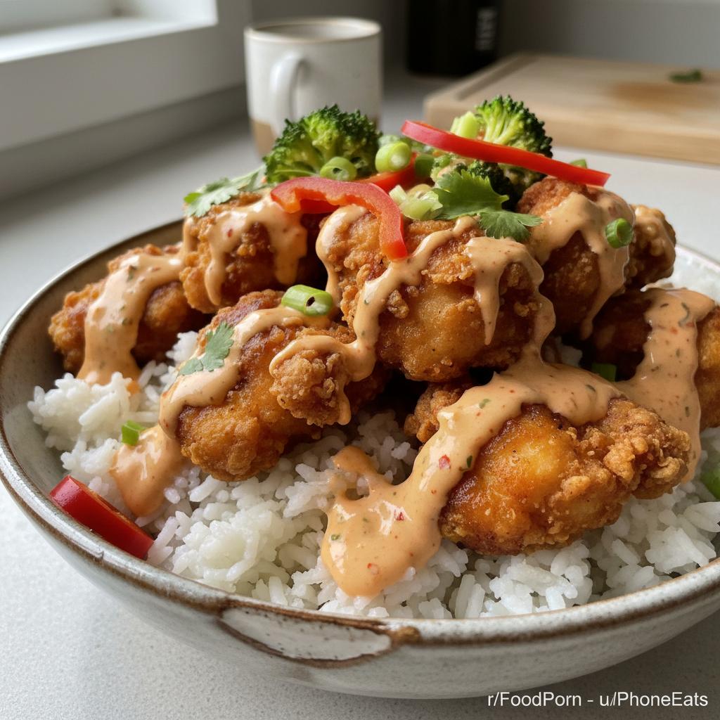 Bang Bang Chicken Bowl featured image