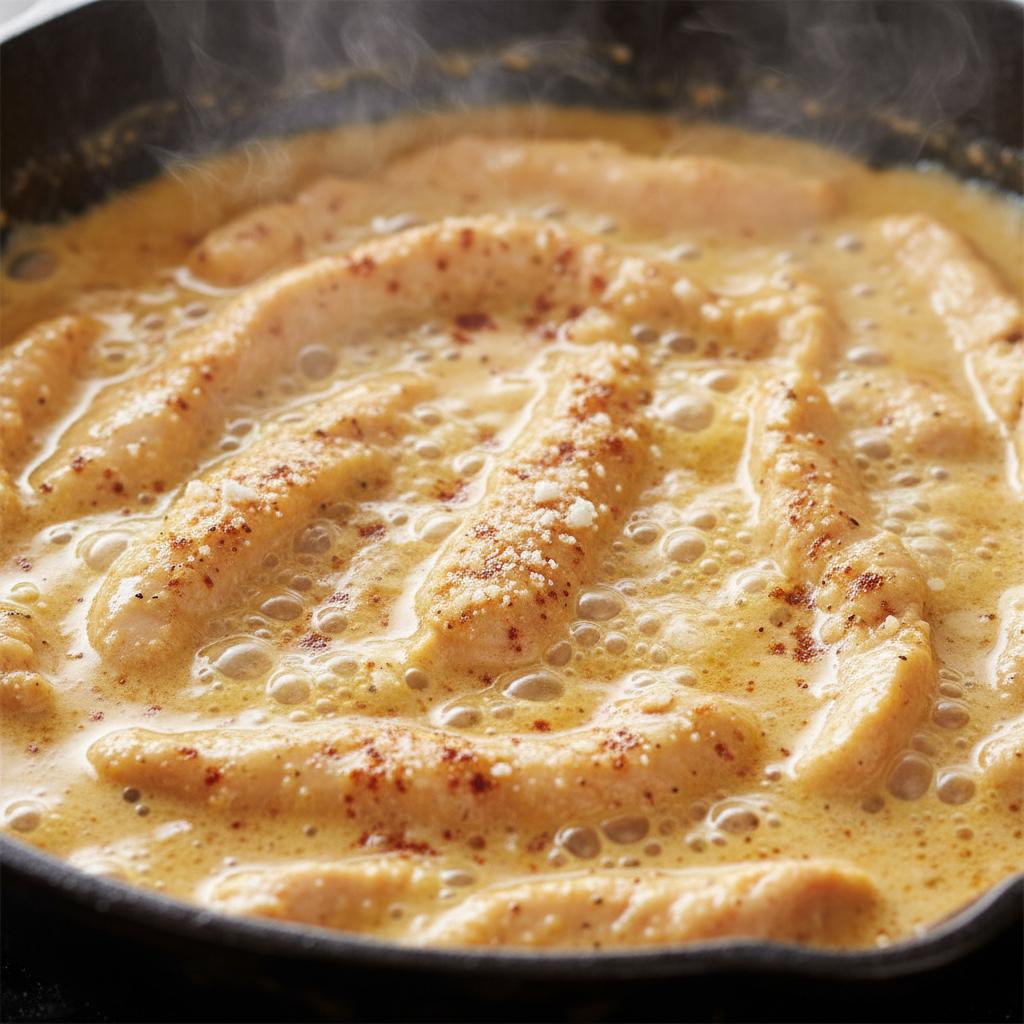 Preparation process of Texas Roadhouse Butter Chicken Skillet